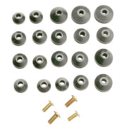 Assorted Black Beveled Faucet Washer (24 Ct.)