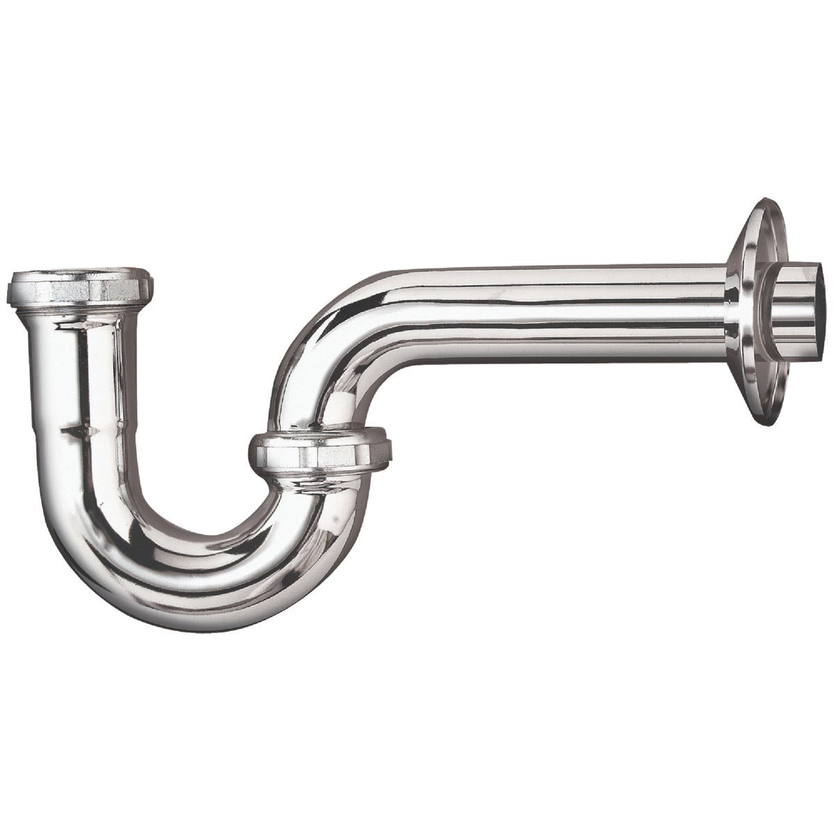 1-1/4 In. x 1-1/4 In. 22 Gauge Brass P-Trap