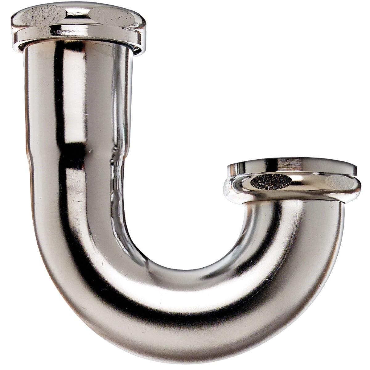1-1/2 In. Chrome Plated J-Bend, Carded