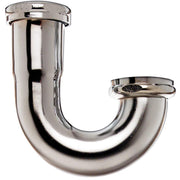 1-1/2 In. Chrome Plated J-Bend, Carded