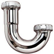 1-1/4 In. Chrome Plated J-Bend, Carded