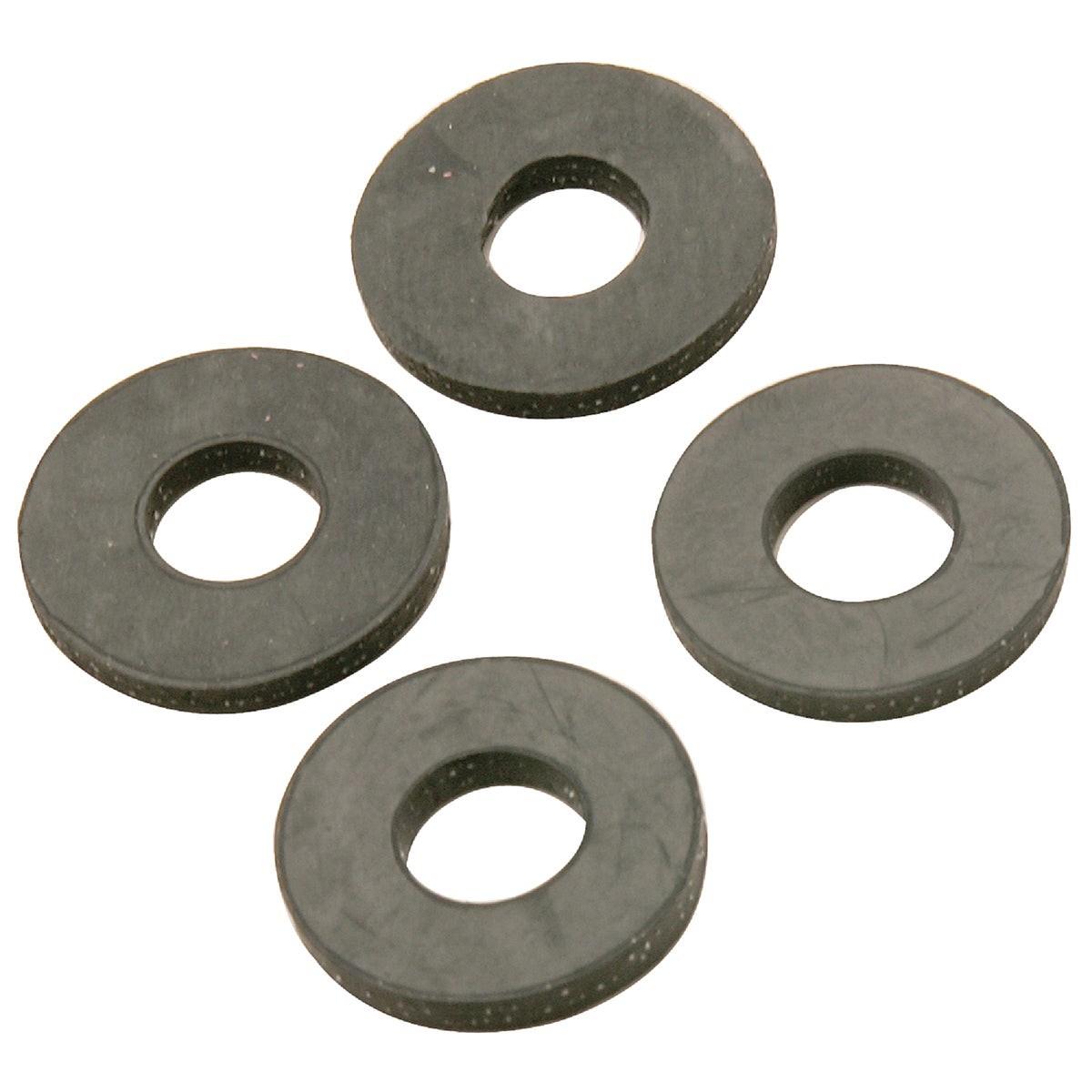 Assorted Black Bonnet Faucet Washer (4 Ct.)