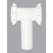 1-1/2 In. White Plastic Tee