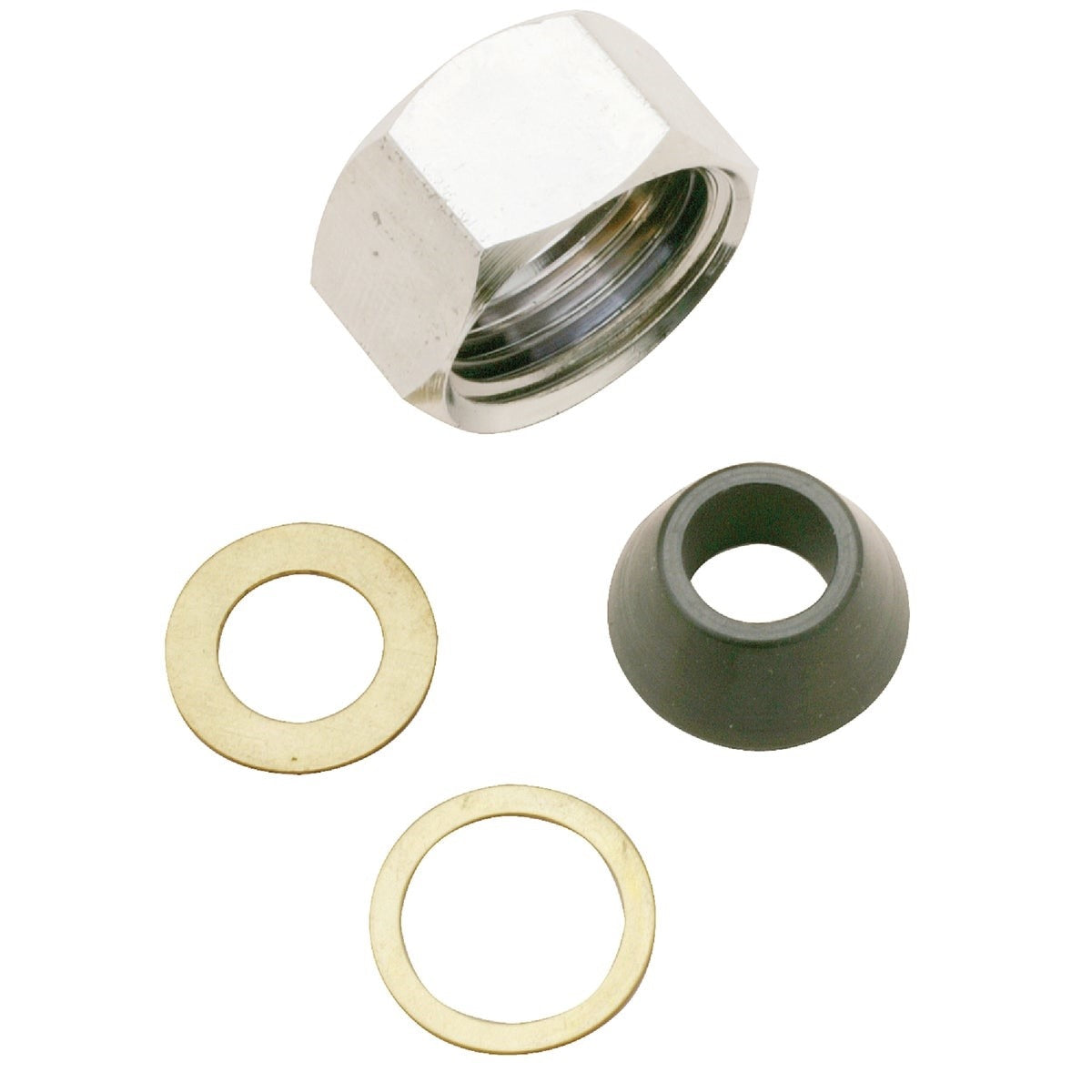 1/2 In. x 7/16 In. Slip-Joint Nut Set