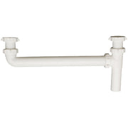 1-1/2 In. x 16 In. White Plastic End Outlet Waste