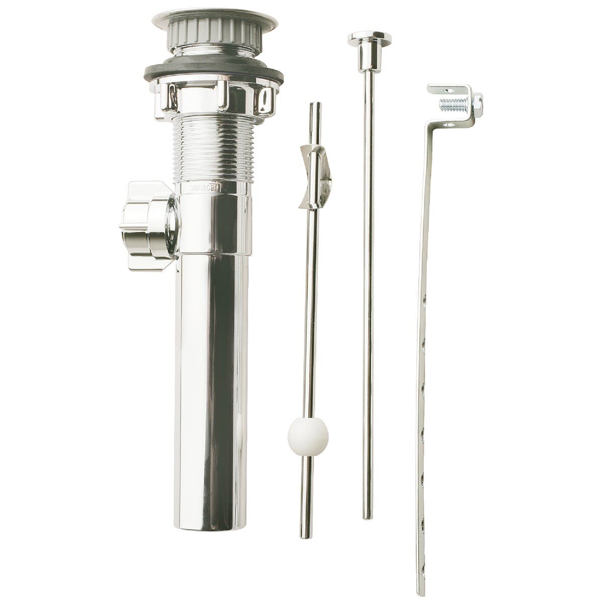 1-1/4 In. Chrome-Plated Plastic Pop-Up Assembly