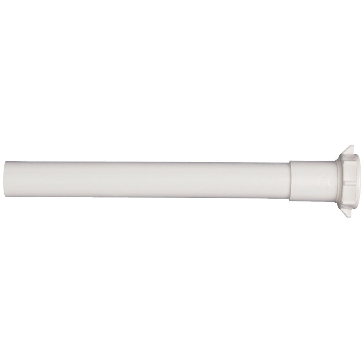 1-1/4 In. X 16 In. White Plastic Double-End Extension Tube