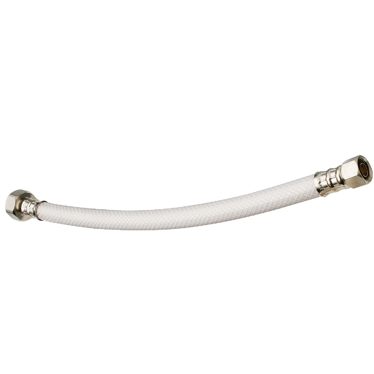 1/2 In. F X 3/8 In. OD X 16 In. L Vinyl Faucet Connector