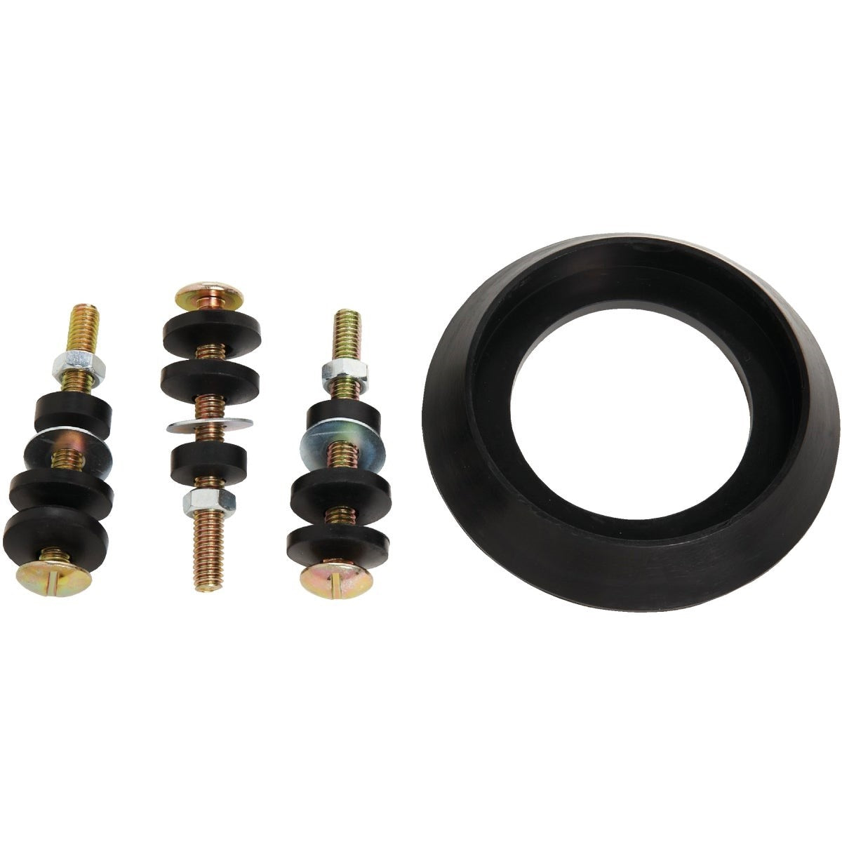 Metal, Sponge Rubber Tank Bolts