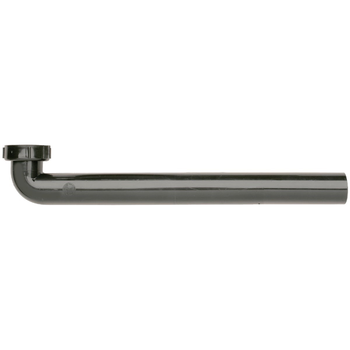 1-1/2 In. x 15 In. Black Plastic Waste Arm