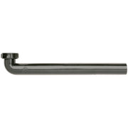 1-1/2 In. x 15 In. Black Plastic Waste Arm