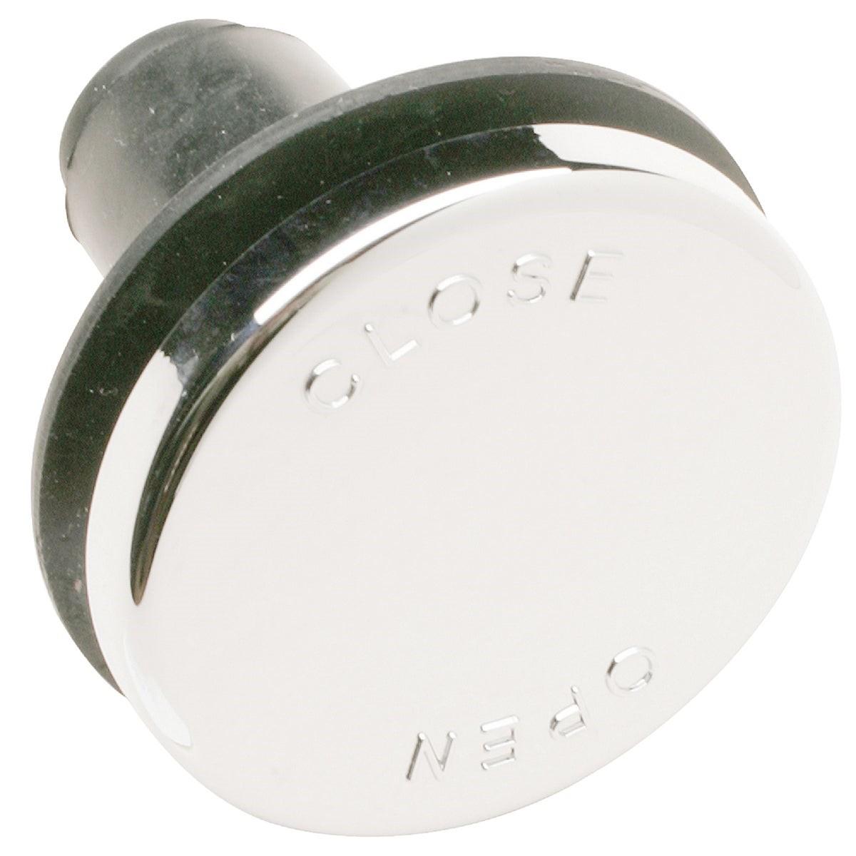 Toe-Touch 5/16 In. Thread Tub Drain Stopper Cartridge in Polished Chrome