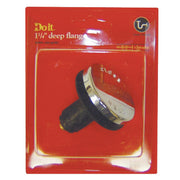 Toe-Touch 3/8 In. Thread Tub Drain Stopper Cartridge in Polished Chrome