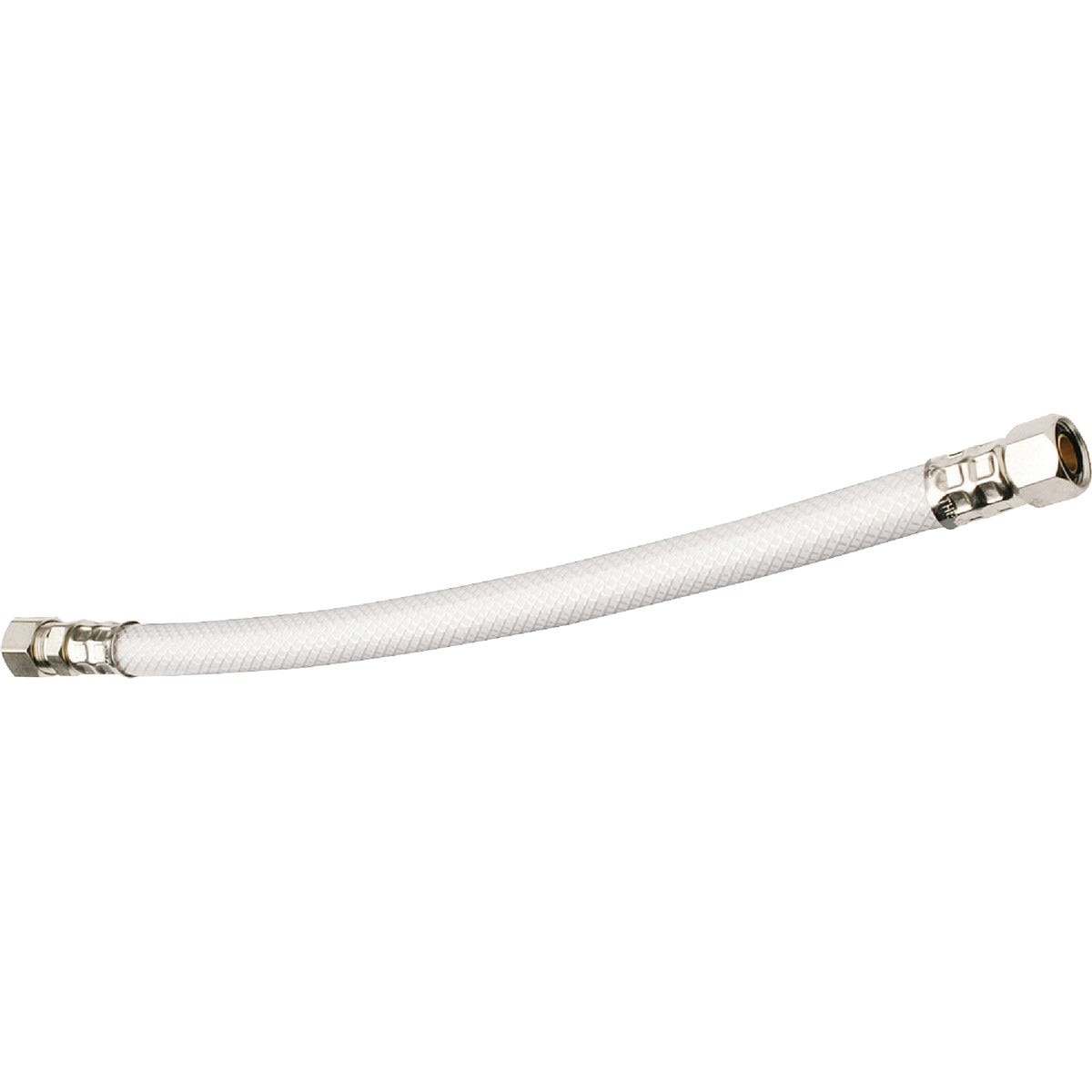 3/8 In. OD X 3/8 In. OD X 12 In. L Vinyl Faucet Connector