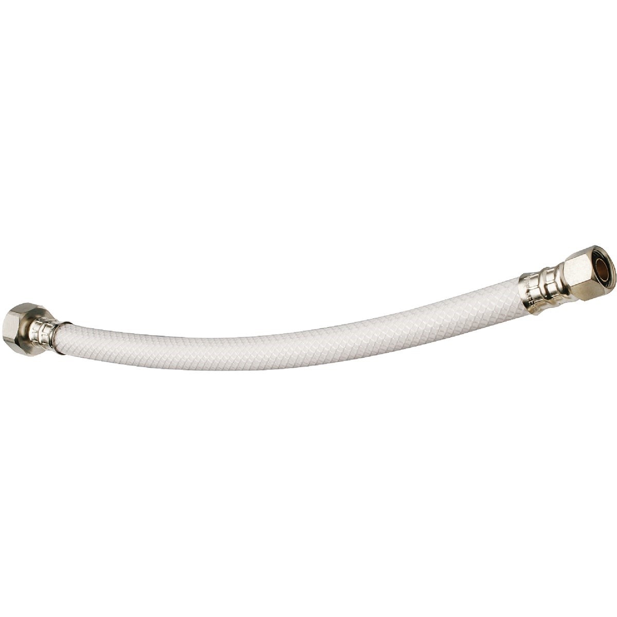 1/2 In. F X 3/8 In. OD X 12 In. L Vinyl Faucet Connector