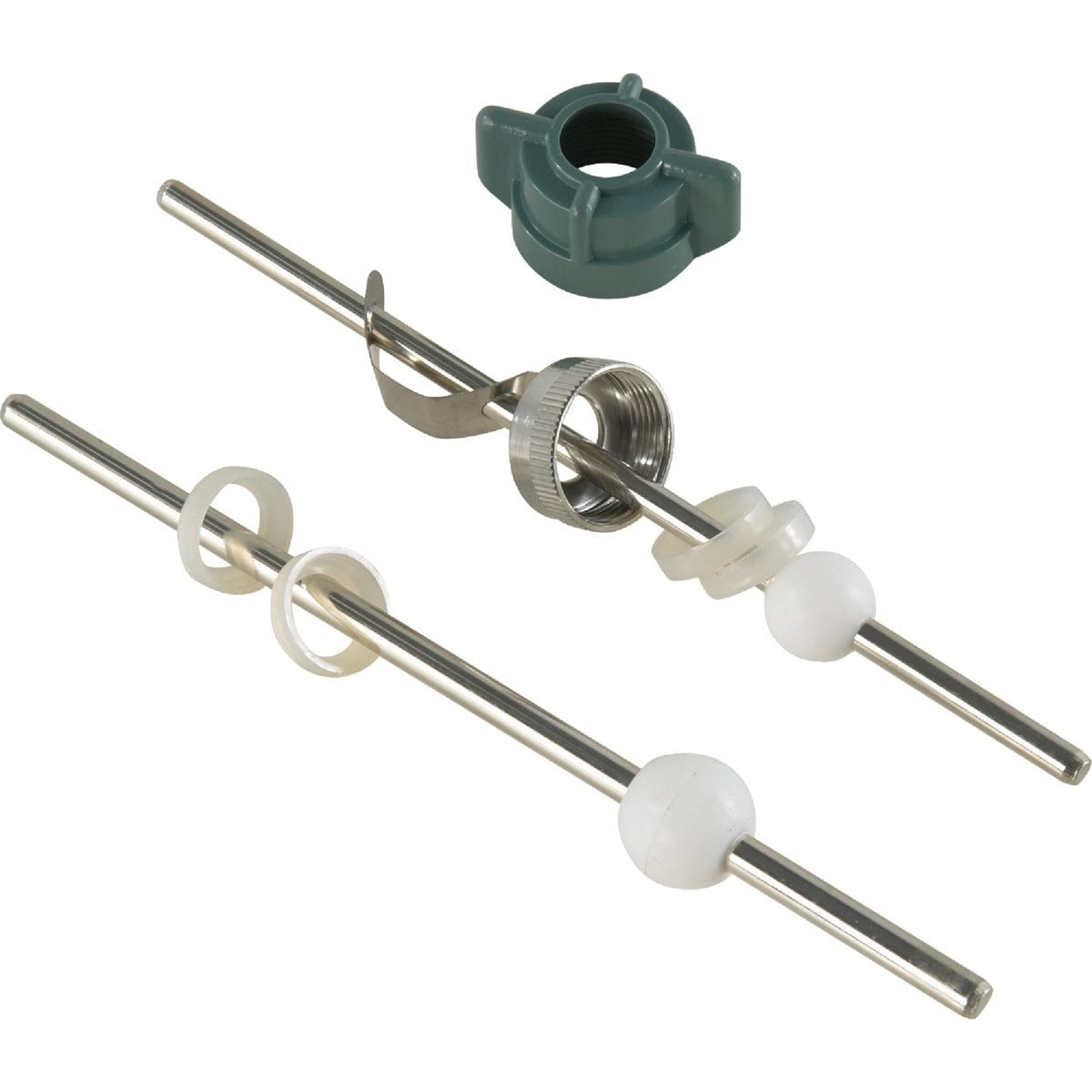 Chrome-Plated Metal Pop-Up Center Piece Assembly