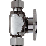 3/8 In. C X 3/8 In. OD Chrome Plated Brass Stop Valve
