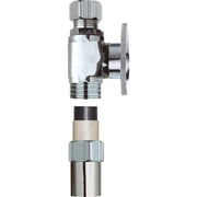 1/2 In. CPVC x 3/8 In. Compression Quarter Turn Straight Valve