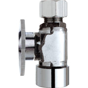 1/2 In. FIP x 7/16 In. OD or 1/2 In. OD Quarter Turn Straight Valve