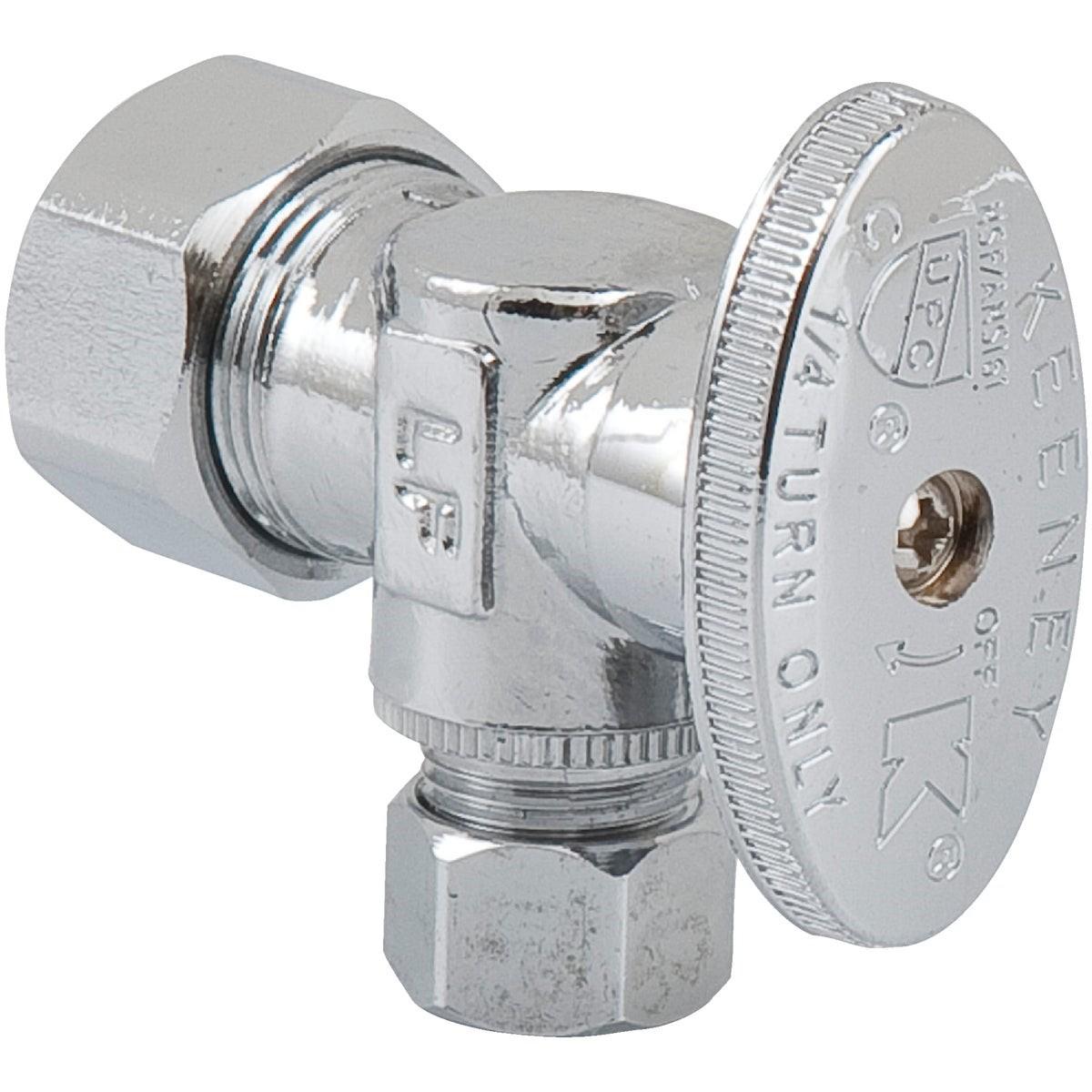 5/8 In. OD x 3/8 In. OD Quarter Turn Angle Valve
