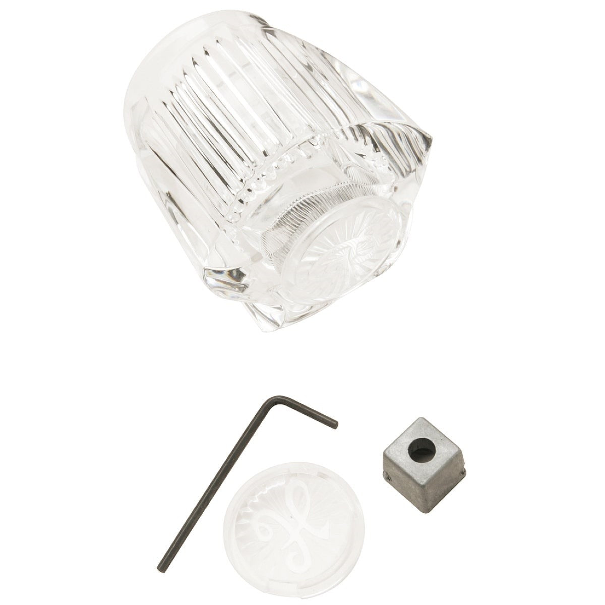 Acrylic Universal Replacement Clear Faucet Handle