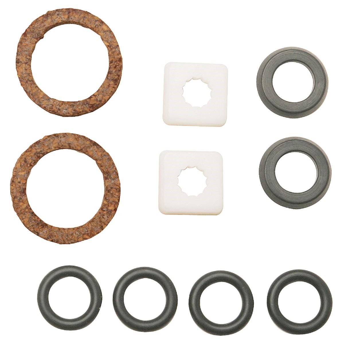 Crane, Replacement Rubber, Plastic, Metal, Fiber Faucet Repair Kit