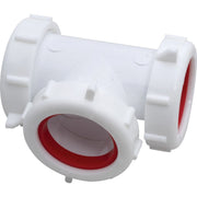 Keeney 1-1/2 In. White Plastic Tee