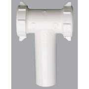 1-1/2 In. Plastic Slip Joint Center Outlet Tee and Tailpiece