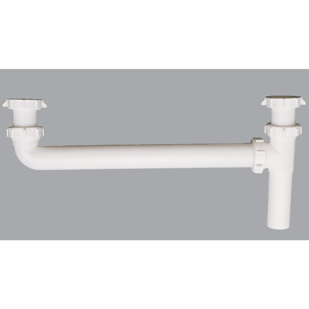 1-1/2 In. White Plastic End Outlet Waste