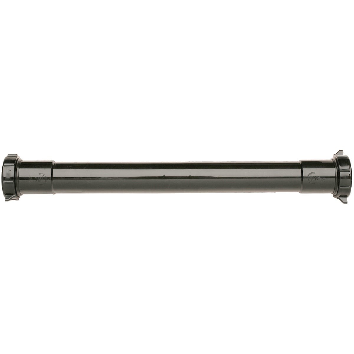 1-1/4 In. X 16 In. Black Plastic Double-End Extension Tube
