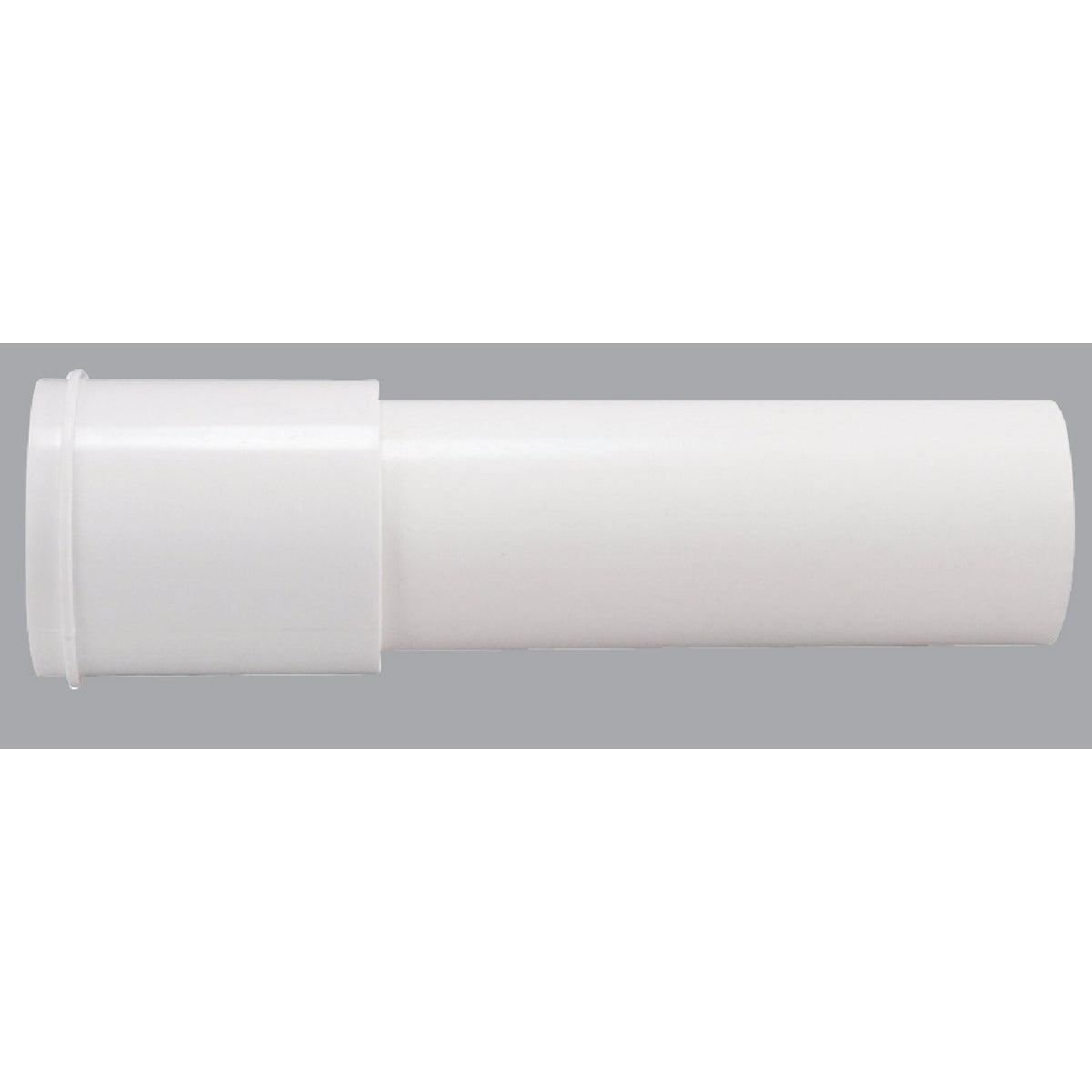 1-1/2 In. x 6 In. White Plastic Extension Tube