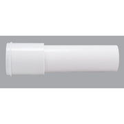 1-1/2 In. x 12 In. White Plastic Extension Tube