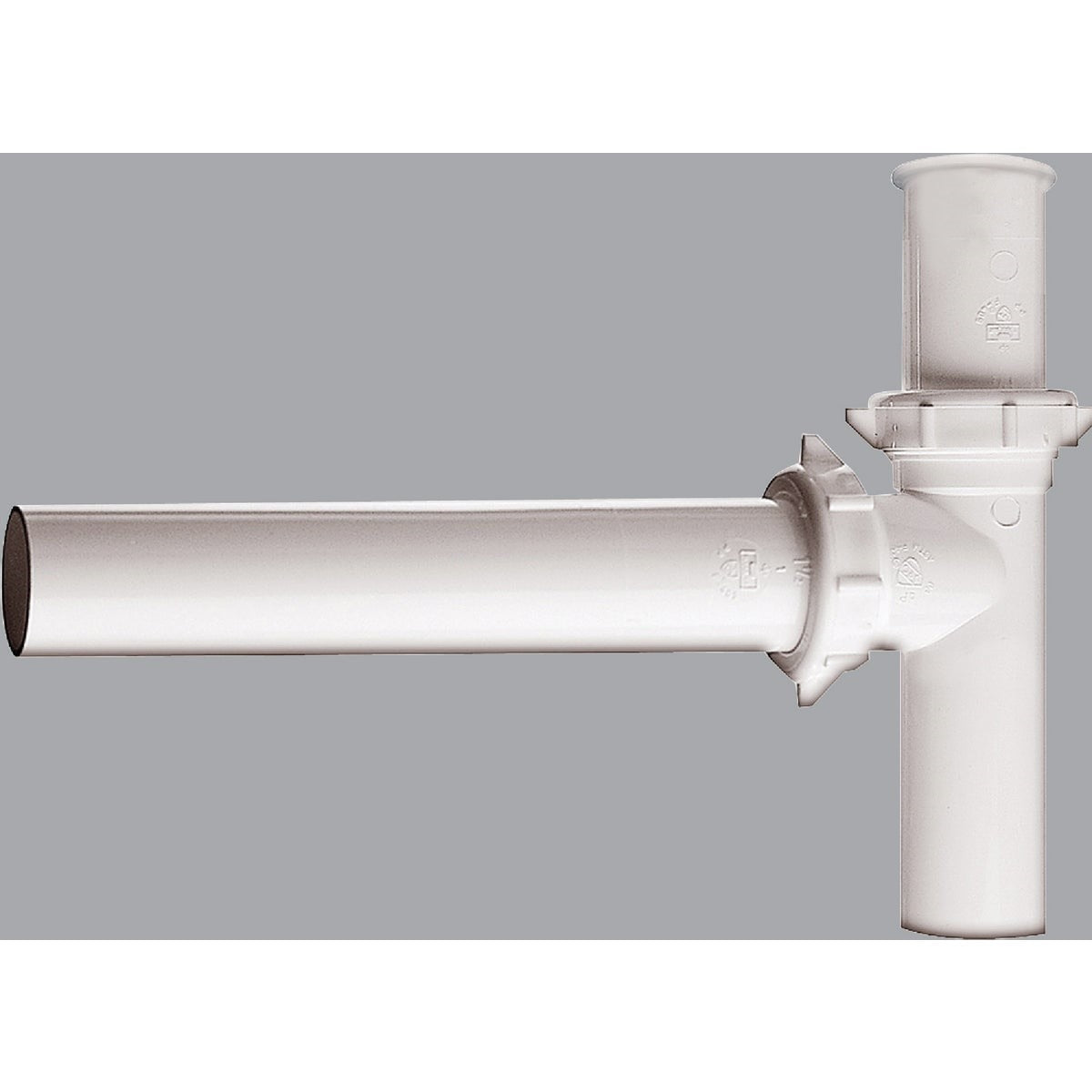1-1/2 In. x 16 In. White Plastic Disposer Drain Kit
