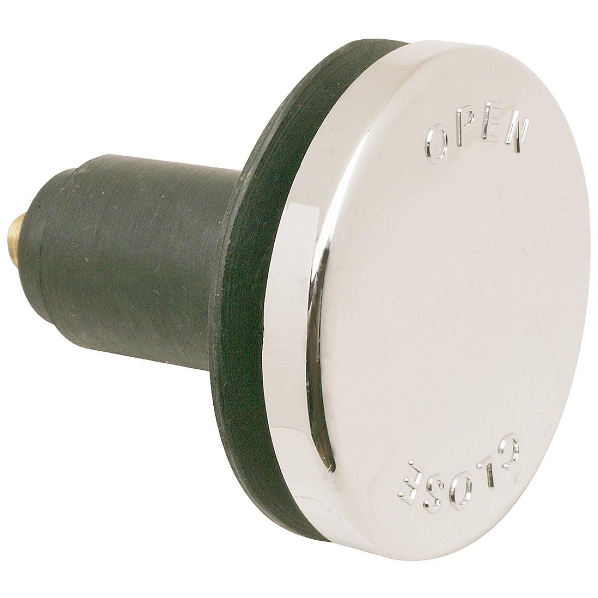 Toe-Touch 3/8 In. Thread Tub Drain Stopper Cartridge in Polished Chrome (Bulk)