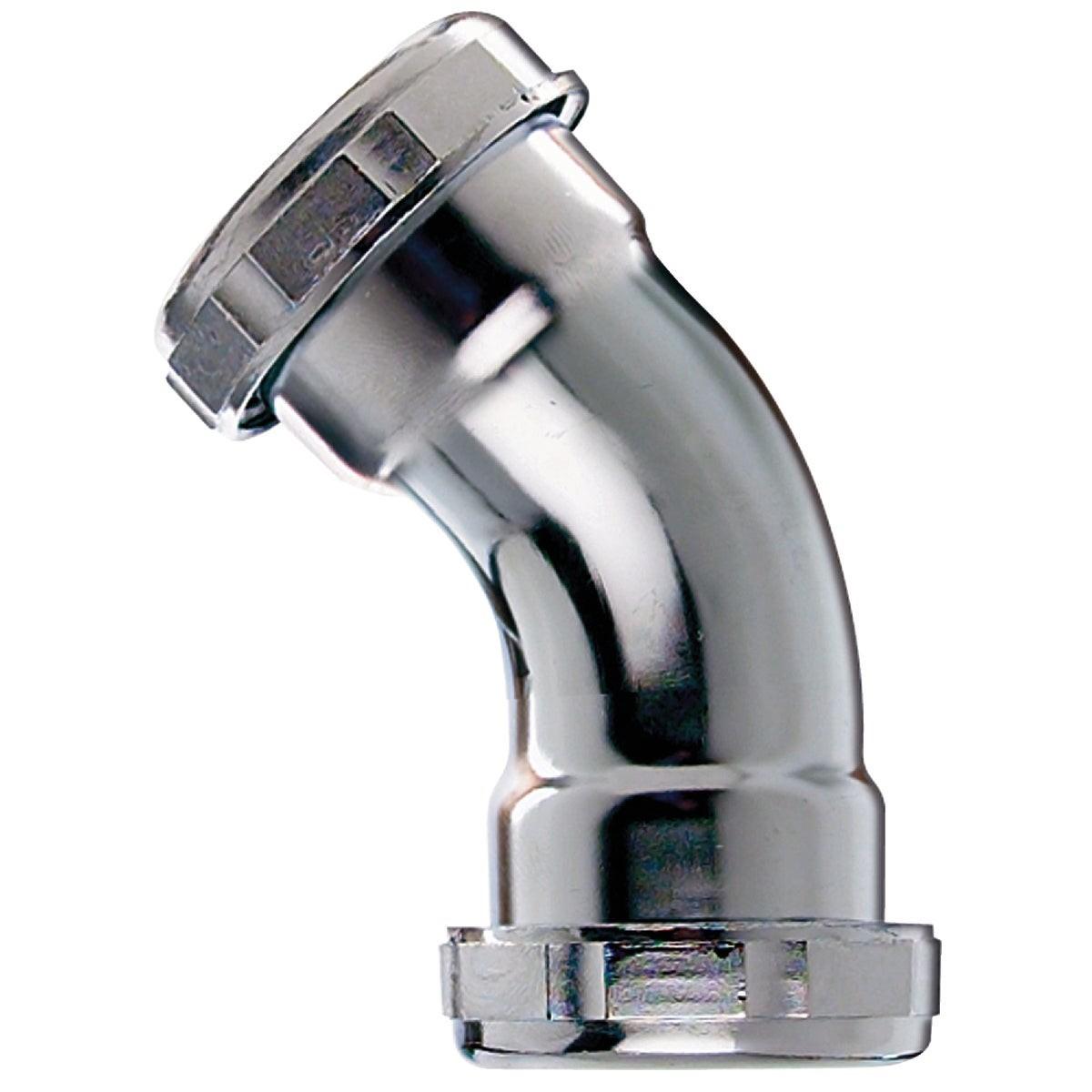 1-1/2 In. Chrome-Plated Elbow
