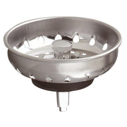 3-1/2 In. Stainless Steel Basket Strainer Stopper