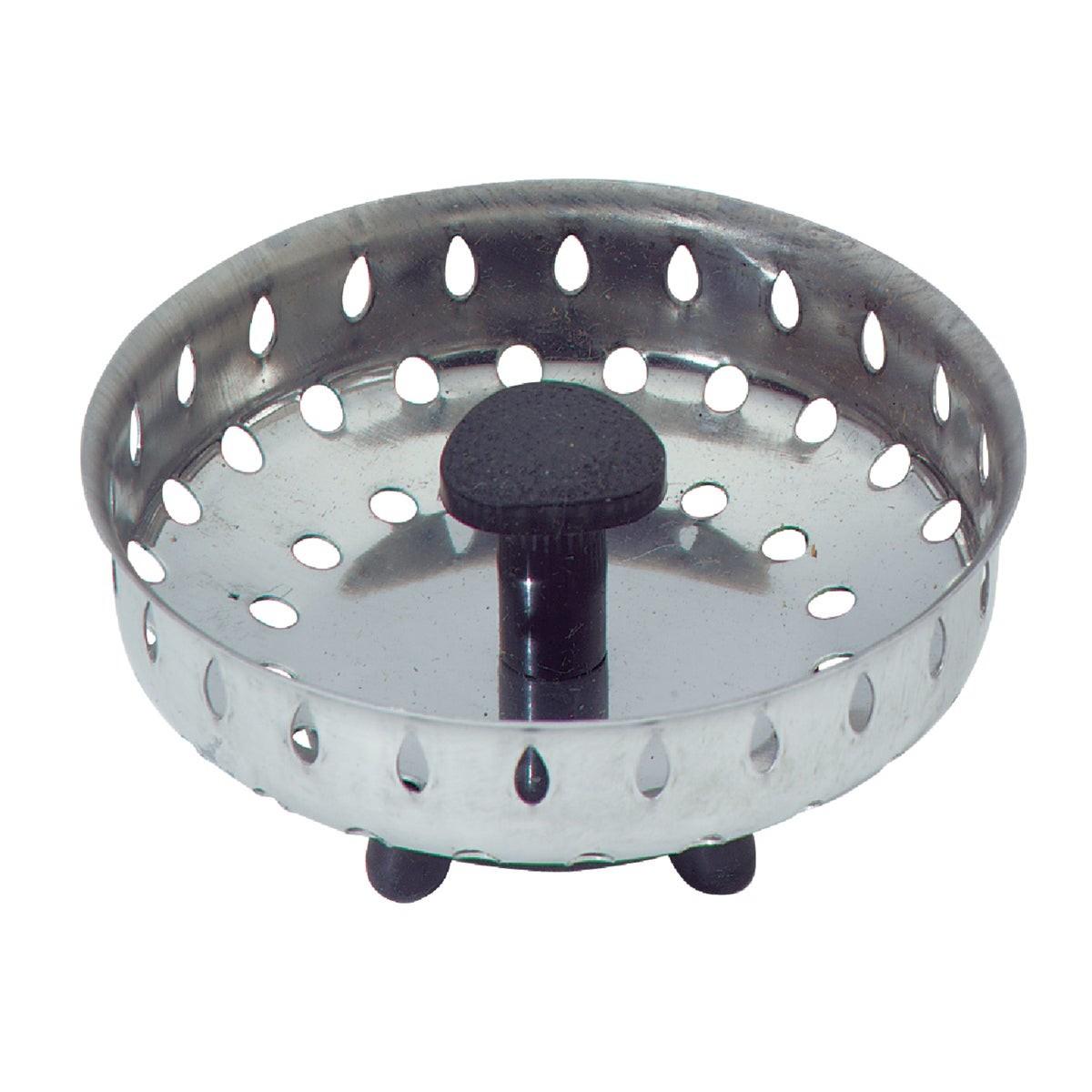 3-1/2 In. Stainless Steel for Sterling Basket Strainer Stopper