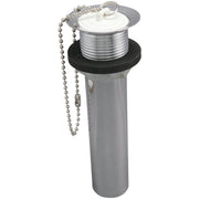 1-1/4 In. x 5 In. Chrome-Plated Brass C.O. Plug Bathroom Sink Drain