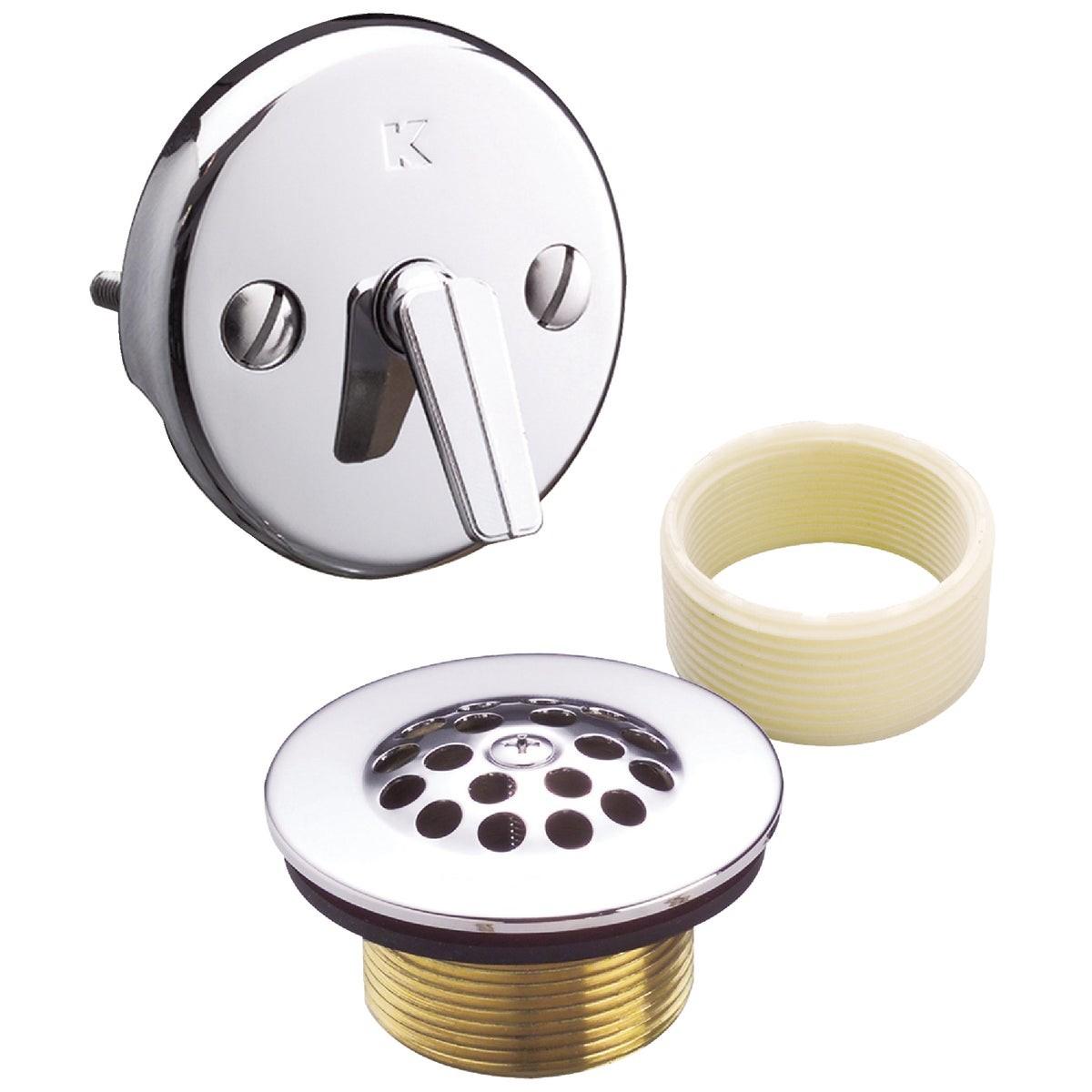 Polished Chrome Trip Lever Bath Drain Trim Kit