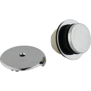 Foot Lok Stop Polished Chrome Bath Drain Trim Kit