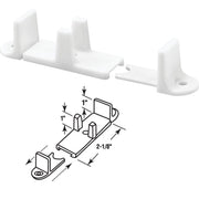 Prime-Line 1 In. Adjustable Nylon Base Bypass Door Bottom Guide (2 Count)