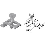 Prime-Line 1/2 In. W. x 1/4 In. H. x 3/4 In. L. Mill Storm Window Panel Clips (8 Count)
