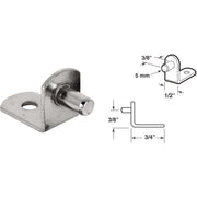 Prime-Line 5mm Nickel Metal Shelf Support (8-Count)