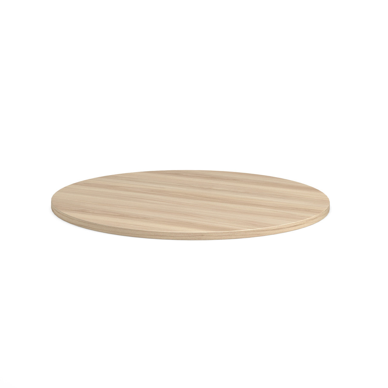 OfficeSource OS Reception Tables 36" Round Top - Requires Base - American Elm