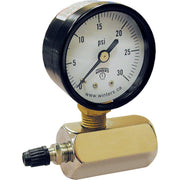 Jones Stephens 3/4 In. FIP 15 PSI Gas Test Gauge Assembly