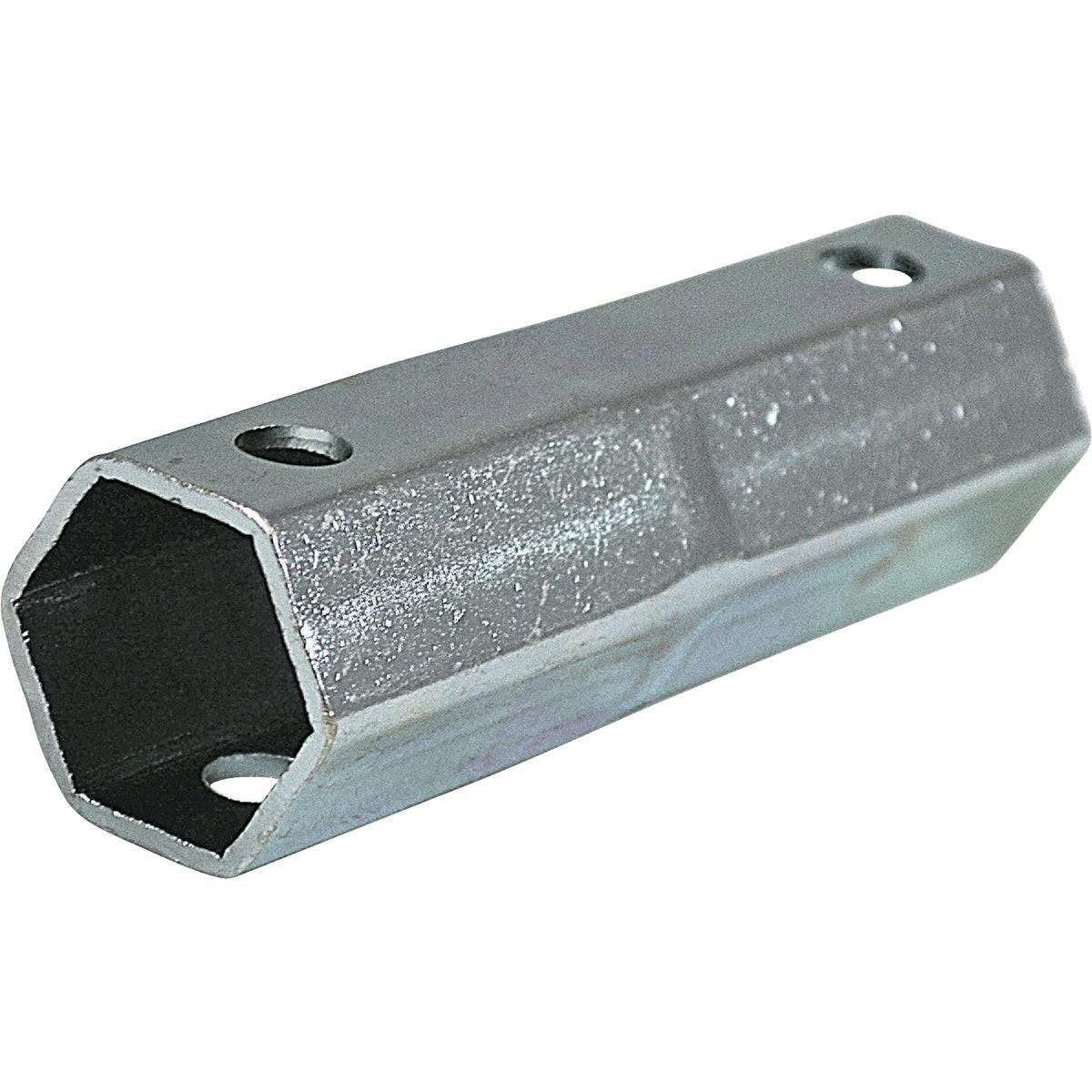Jones Stephens 29/32 In. x 31/32 In. Steel Bright-Plated Socket Wrench