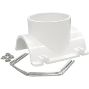 Jones Stephens 4 In. x 2 In. Schedule 40 DWV PVC Saddle Tee Kit