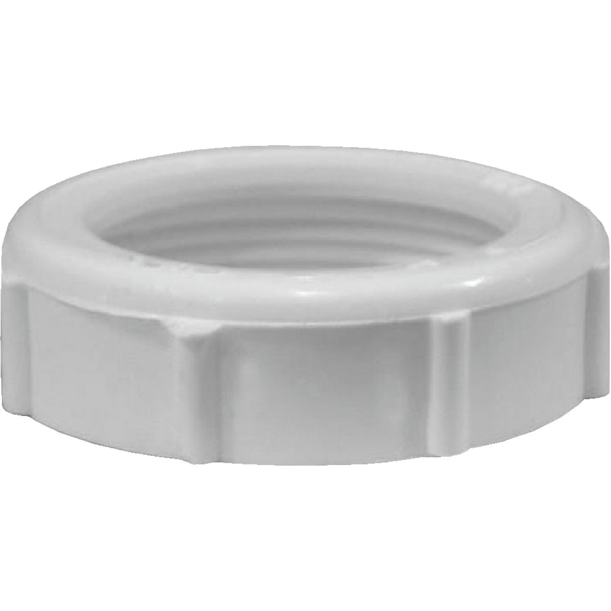 Jones Stephens 1-1/2 In. White Plastic Slip Joint Nut (100-Pack)