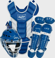 Rawlings Players 3 Series Youth Catchers Set - Royal/White