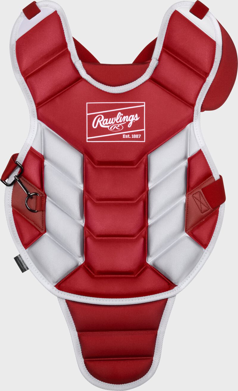 Rawlings Players 3 Series Youth Catchers Set - Scarlet/White